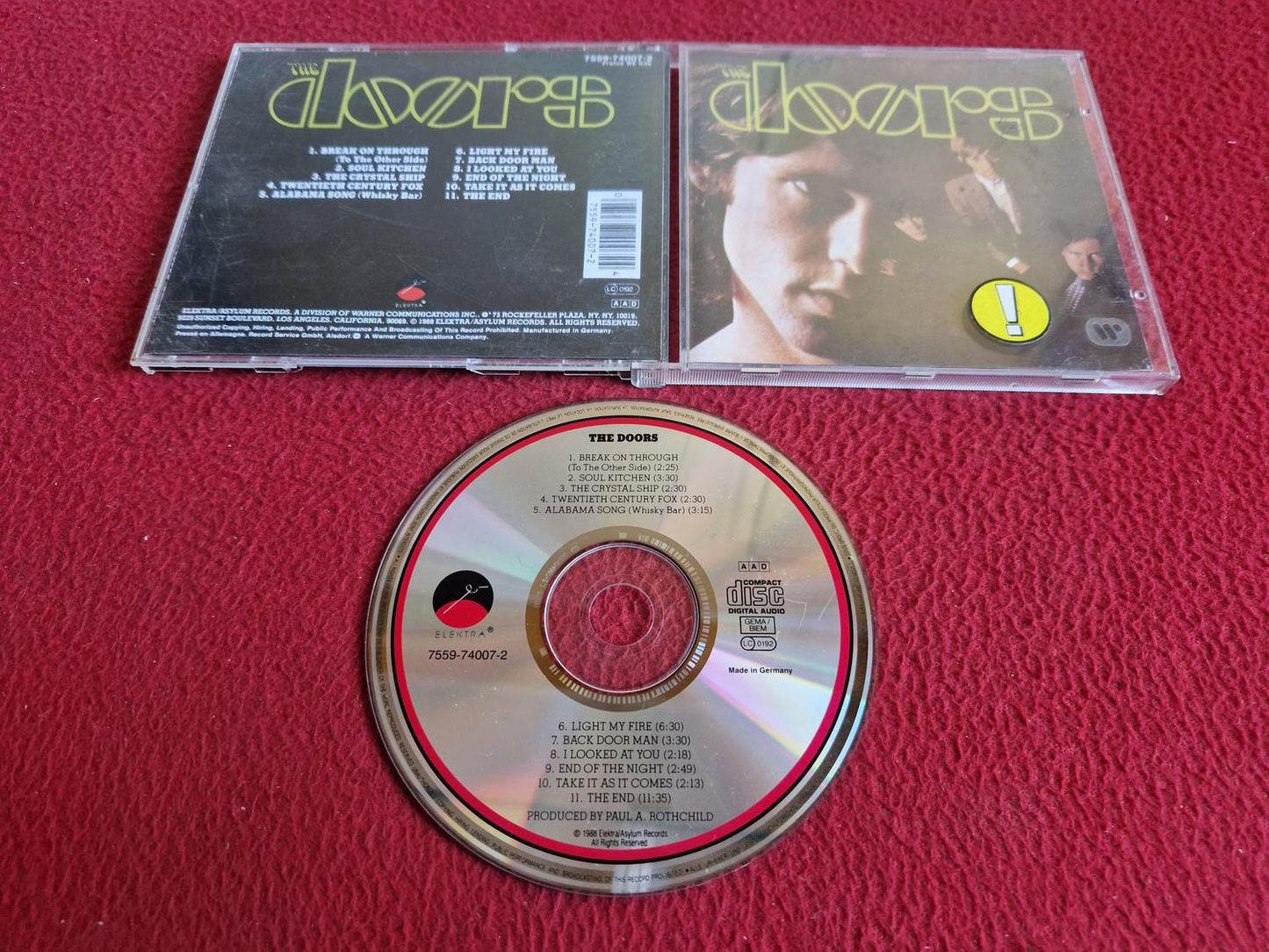 THE DOORS - THE DOORS CD