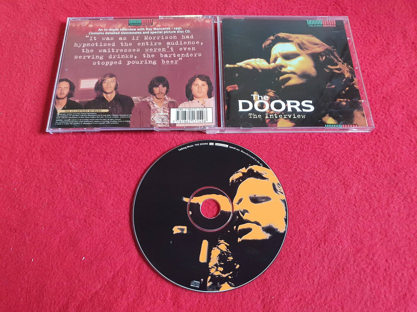 THE DOORS THE INTERVIEW [ THIS CD CONTAINS NO MUSIC ] till CD