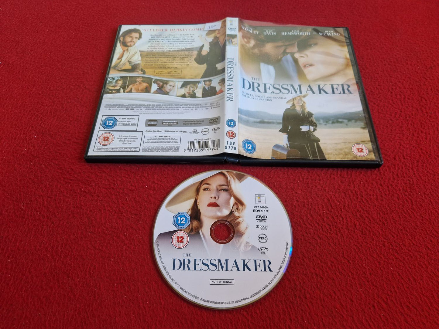 THE DRESSMAKER DVD