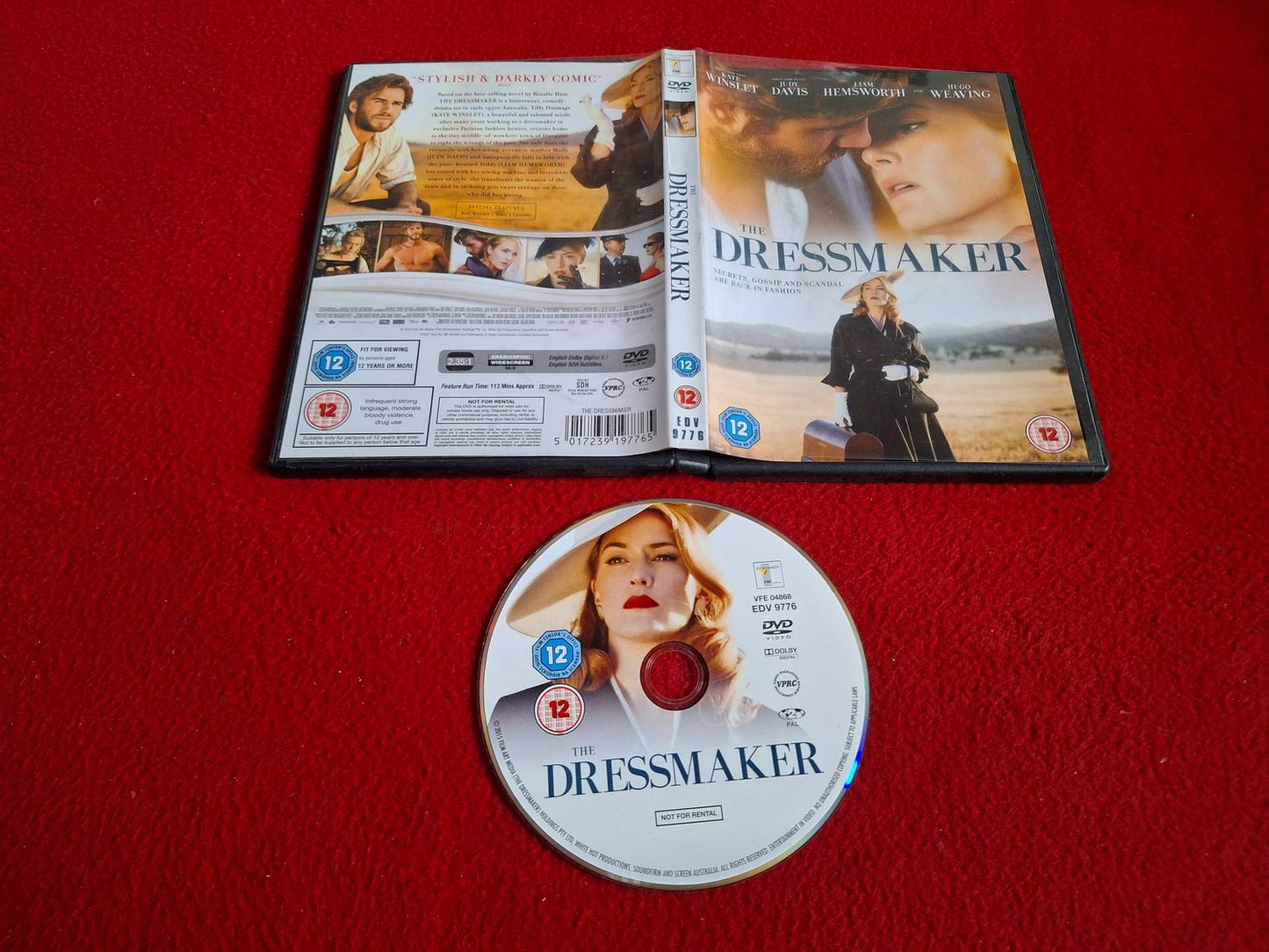 THE DRESSMAKER DVD