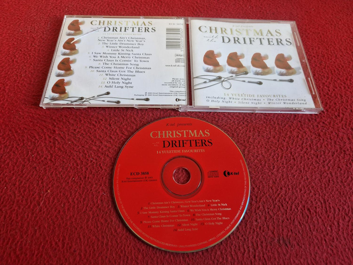 THE DRIFTERS CHRISTMAS WITH CD