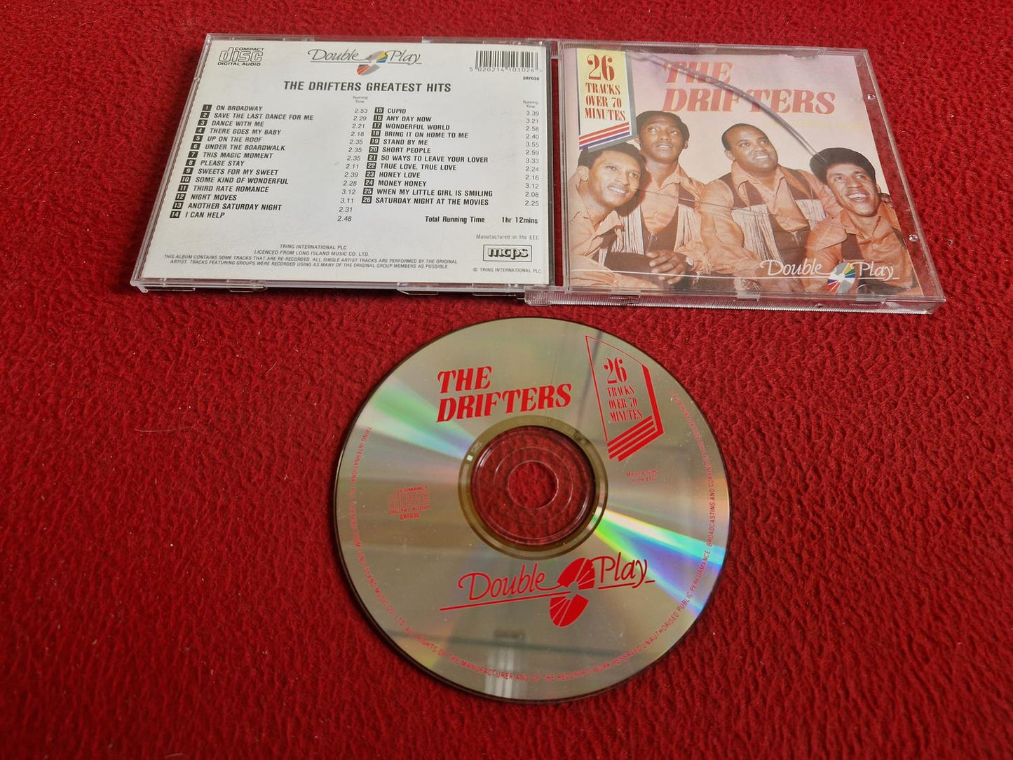 THE DRIFTERS [DOUBLE PLAY] CD