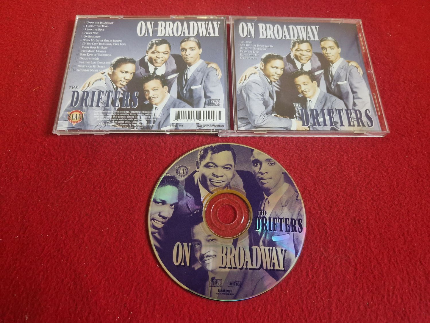 THE DRIFTERS ON BROADWAY till CD