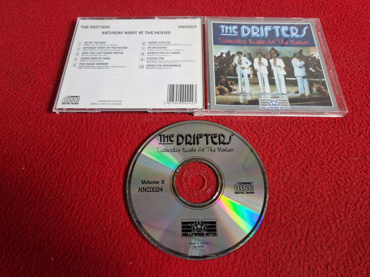 THE DRIFTERS SATURDAY NIGHT AT THE MOVIES CD