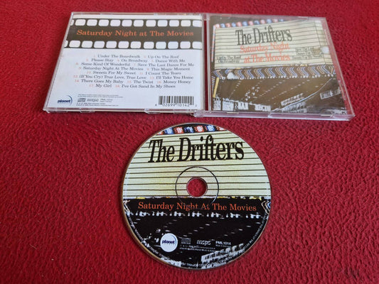 THE DRIFTERS SATURDAY NIGHT AT THE MOVIES CD