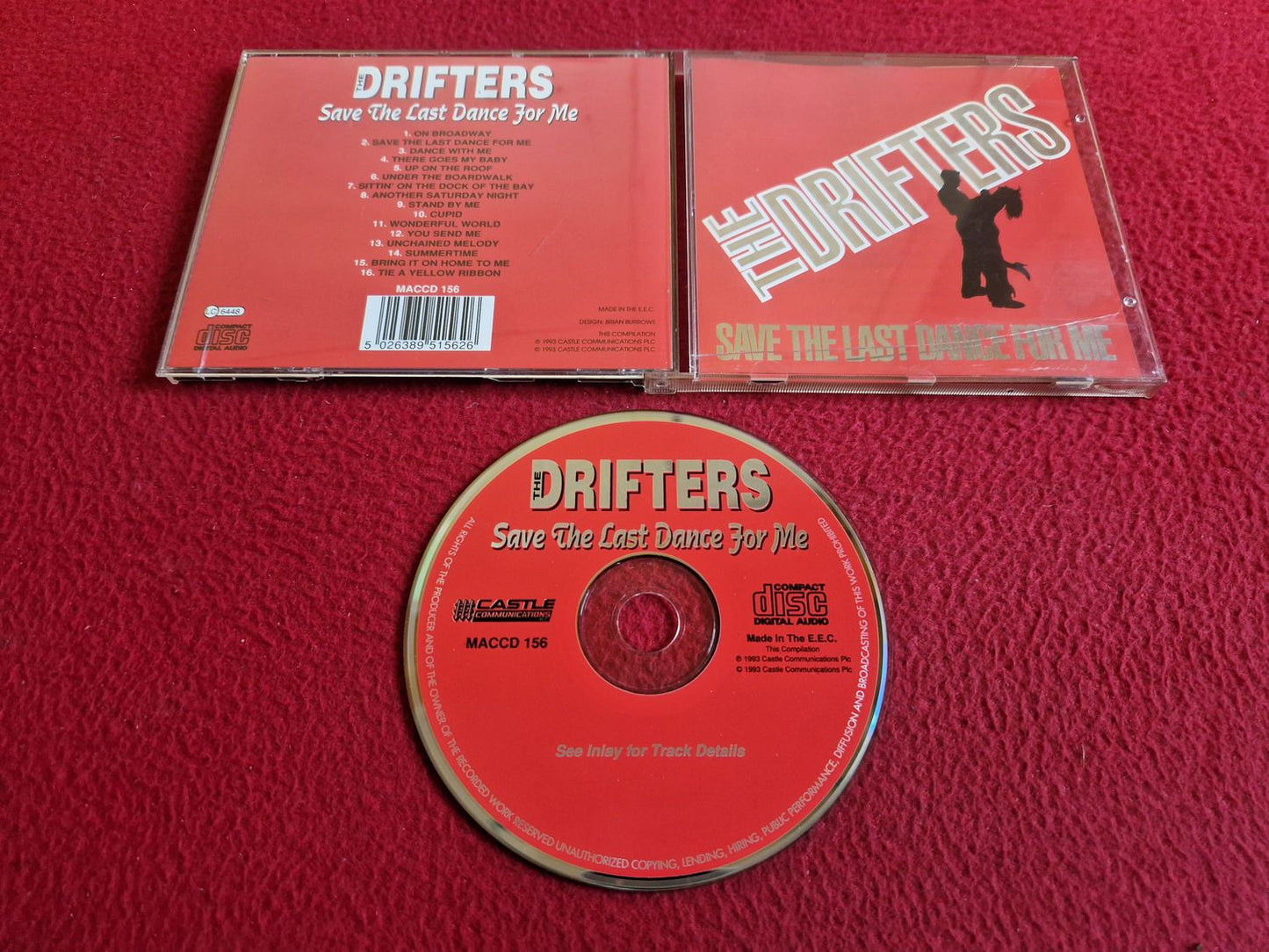 THE DRIFTERS SAVE THE LAST DANCE FOR ME CD