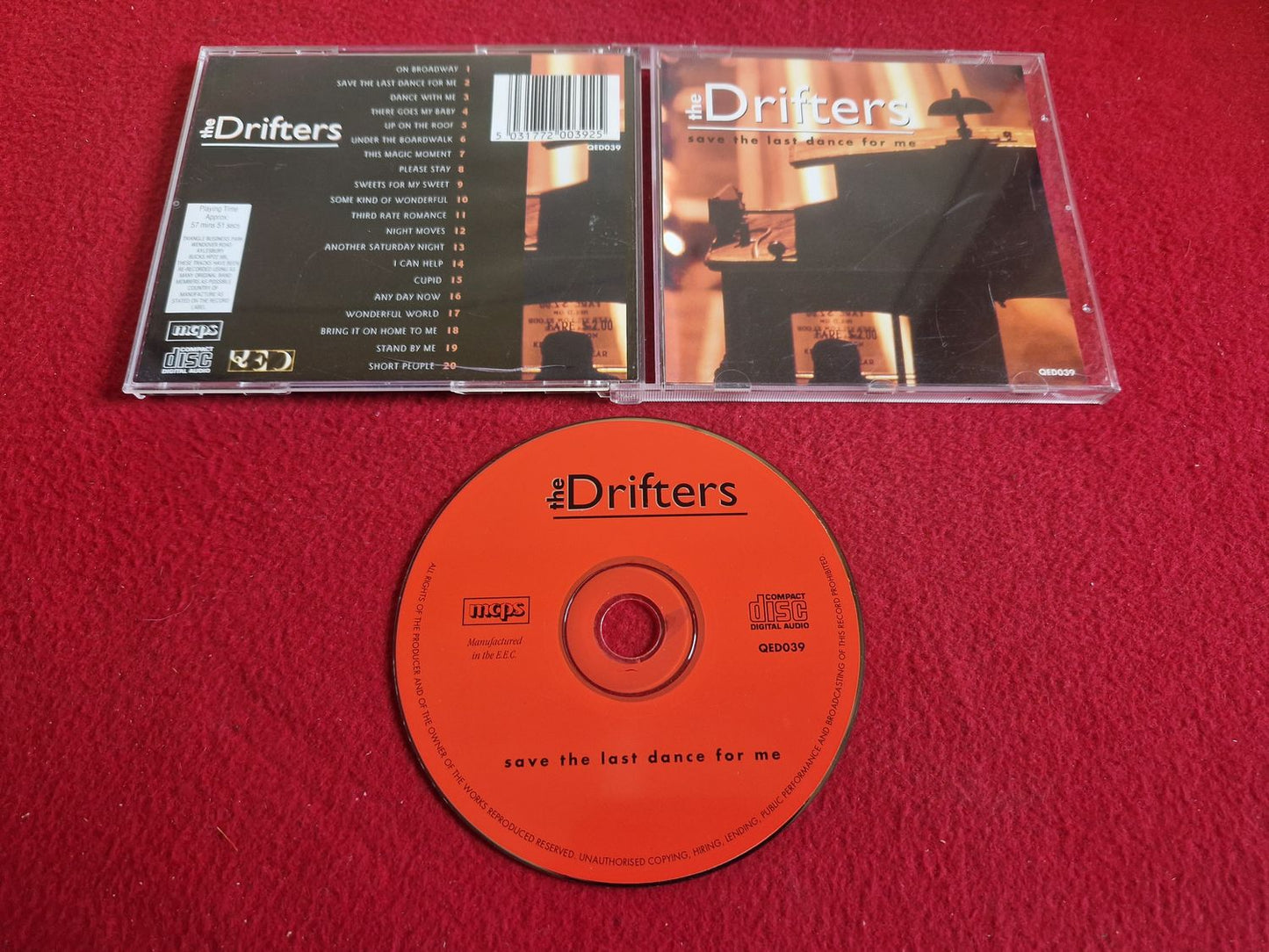THE DRIFTERS SAVE THE LAST DANCE FOR ME till CD