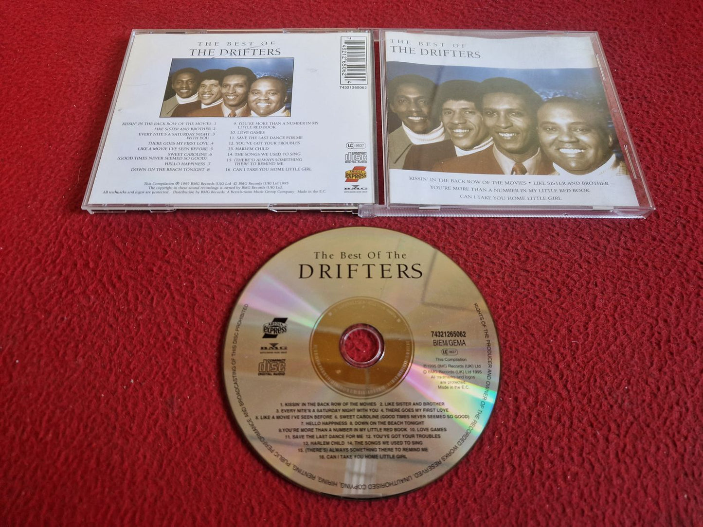 THE DRIFTERS THE BEST OF CD