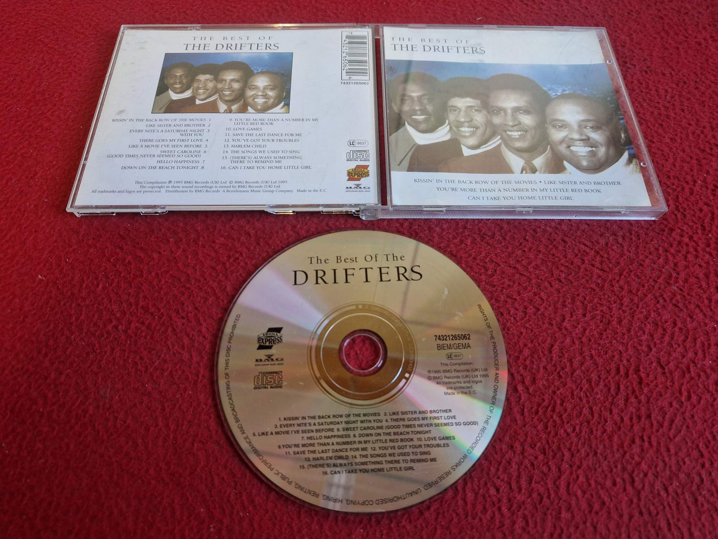 THE DRIFTERS THE BEST OF CD