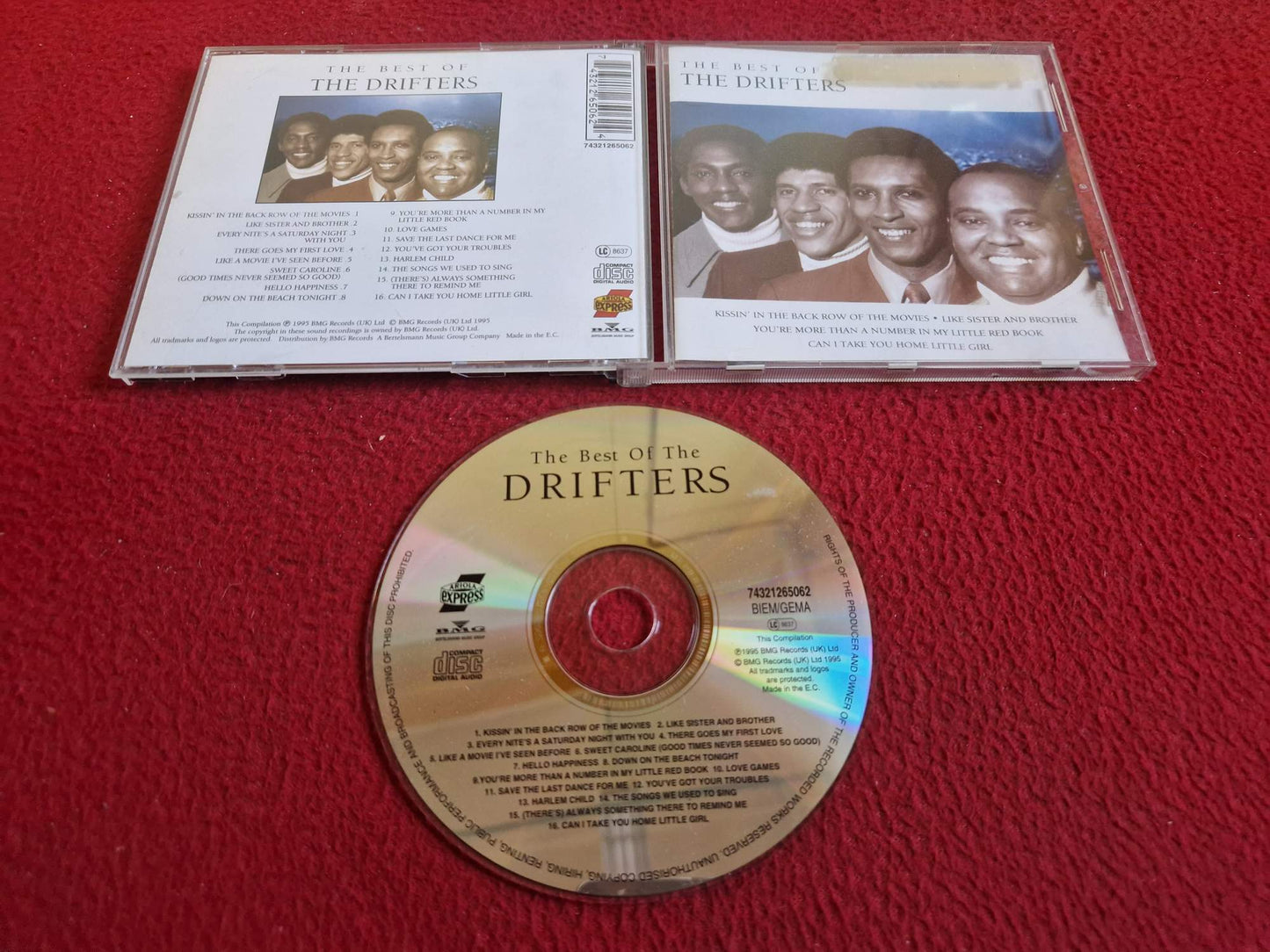 THE DRIFTERS THE BEST OF CD