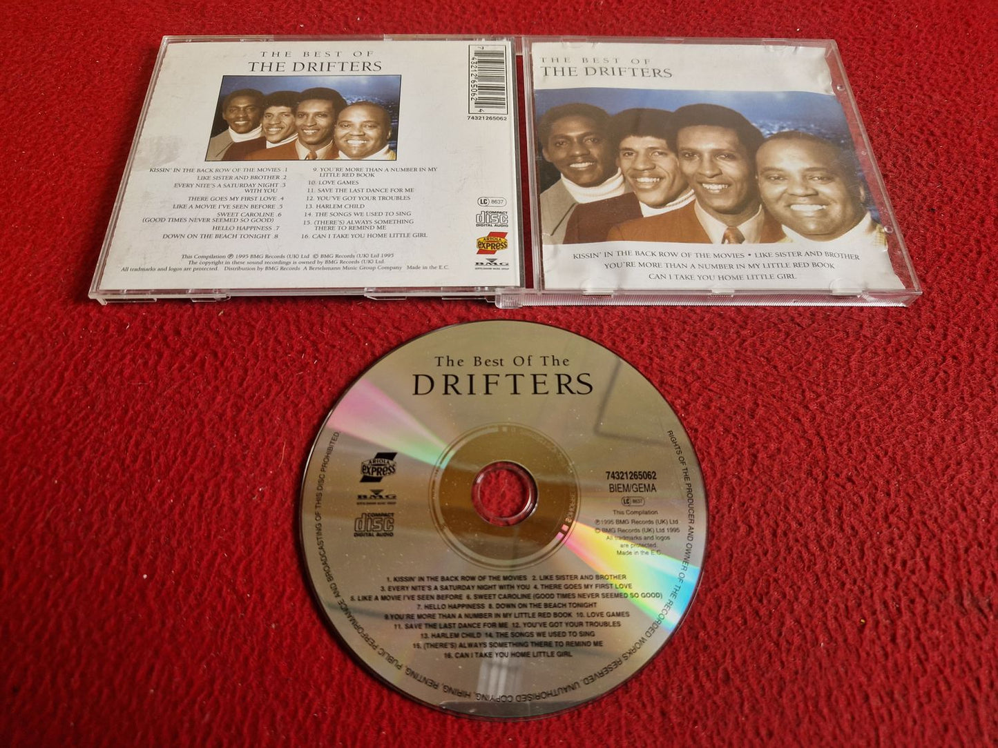 THE DRIFTERS THE BEST OF CD