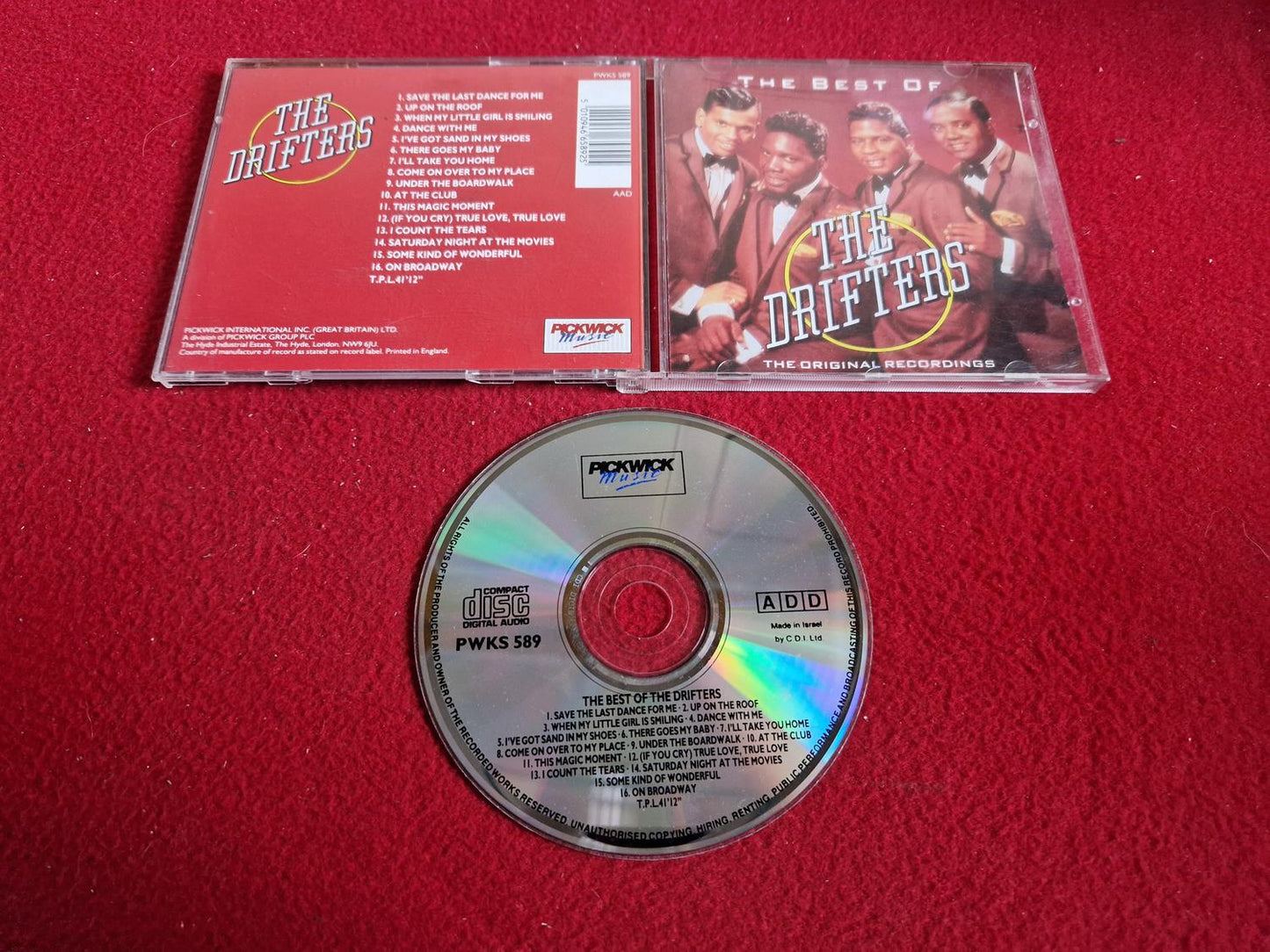 THE DRIFTERS THE BEST OF CD