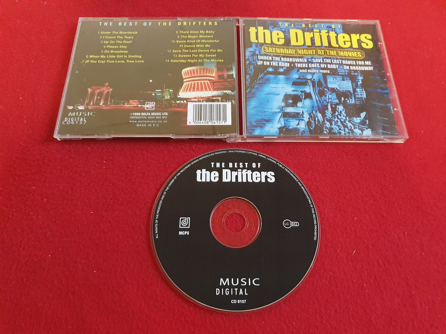 THE DRIFTERS THE BEST OF till CD