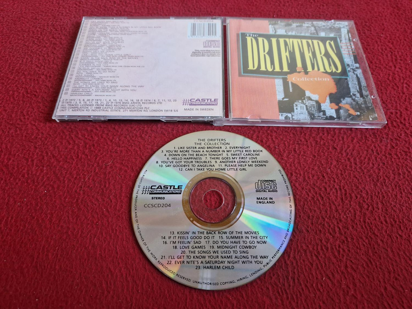 THE DRIFTERS THE COLLECTION CD