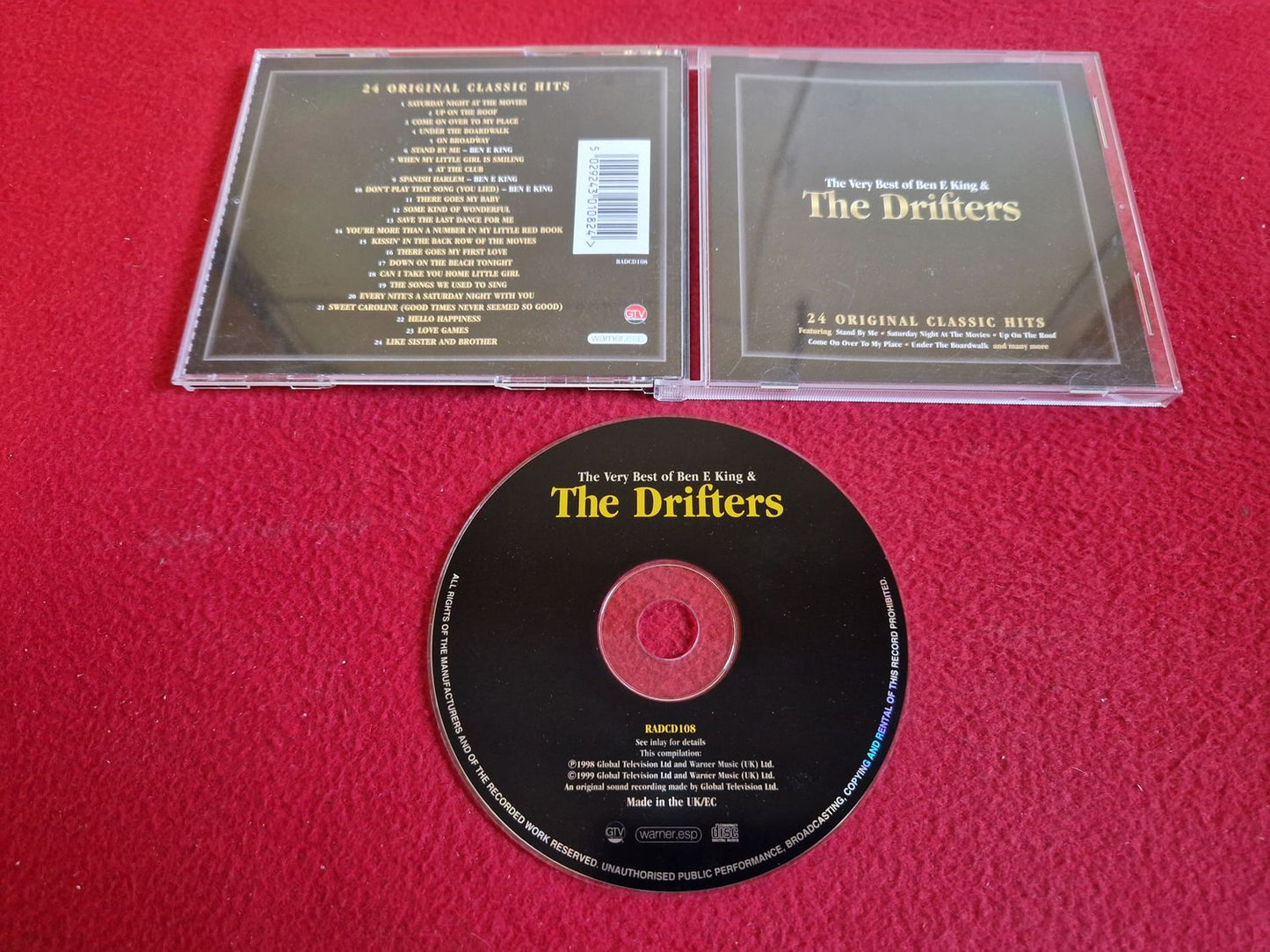 THE DRIFTERS THE VERY BEST OF BEN E KING CD