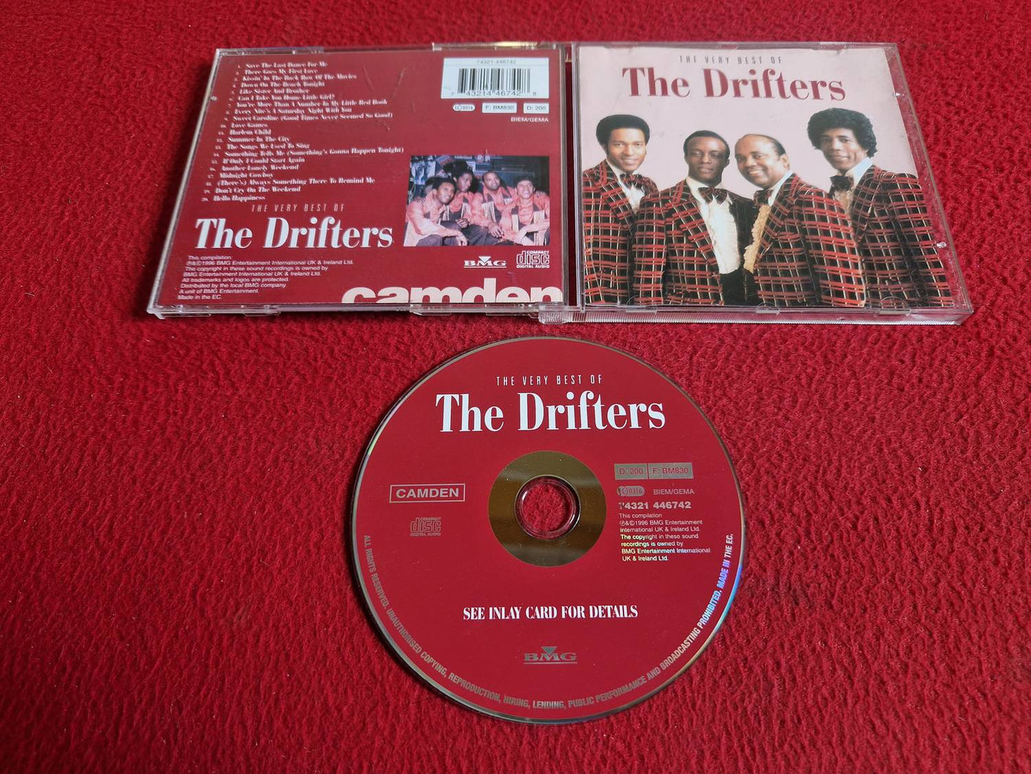 THE DRIFTERS THE VERY BEST OF CD