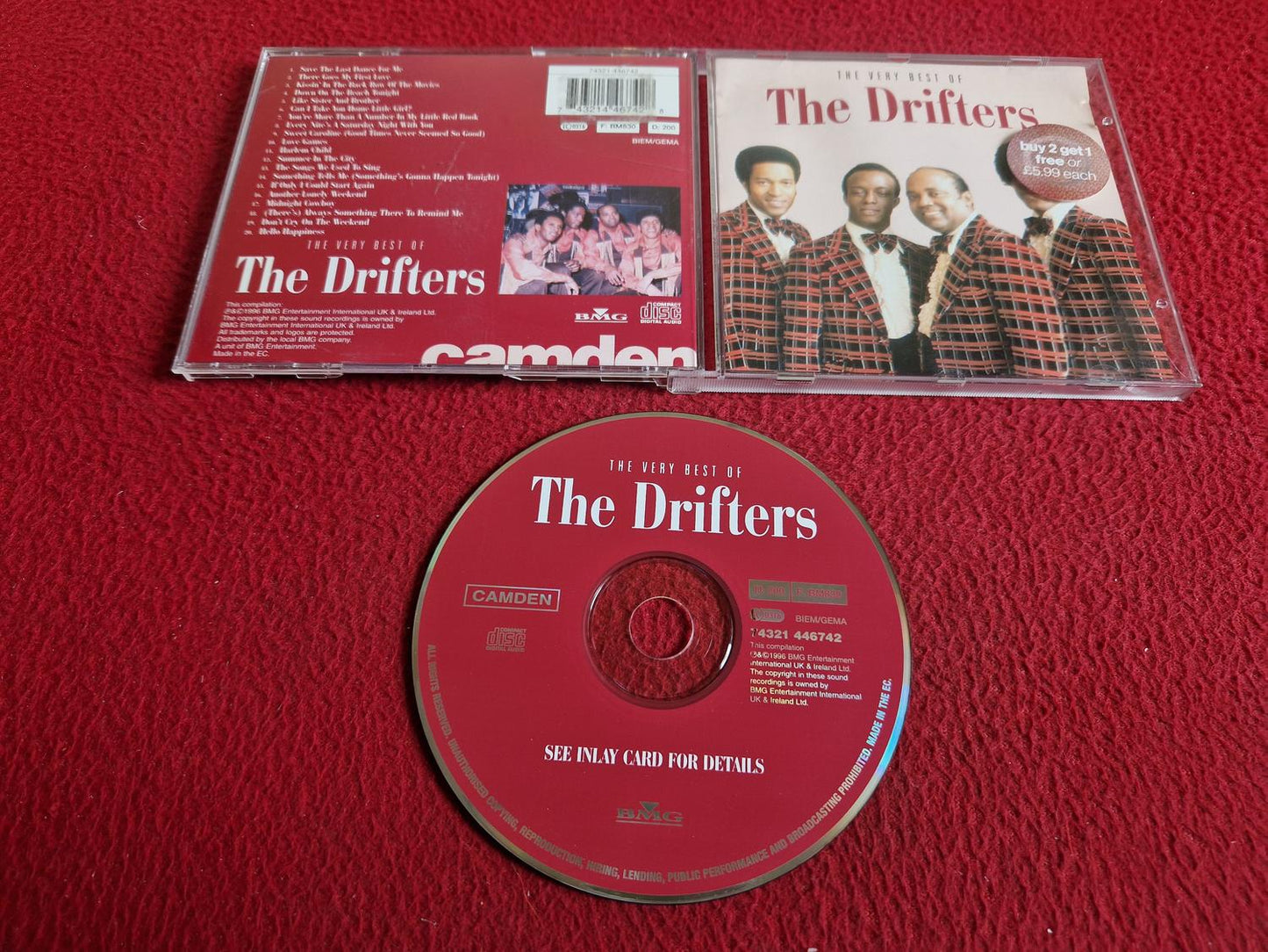 THE DRIFTERS THE VERY BEST OF CD