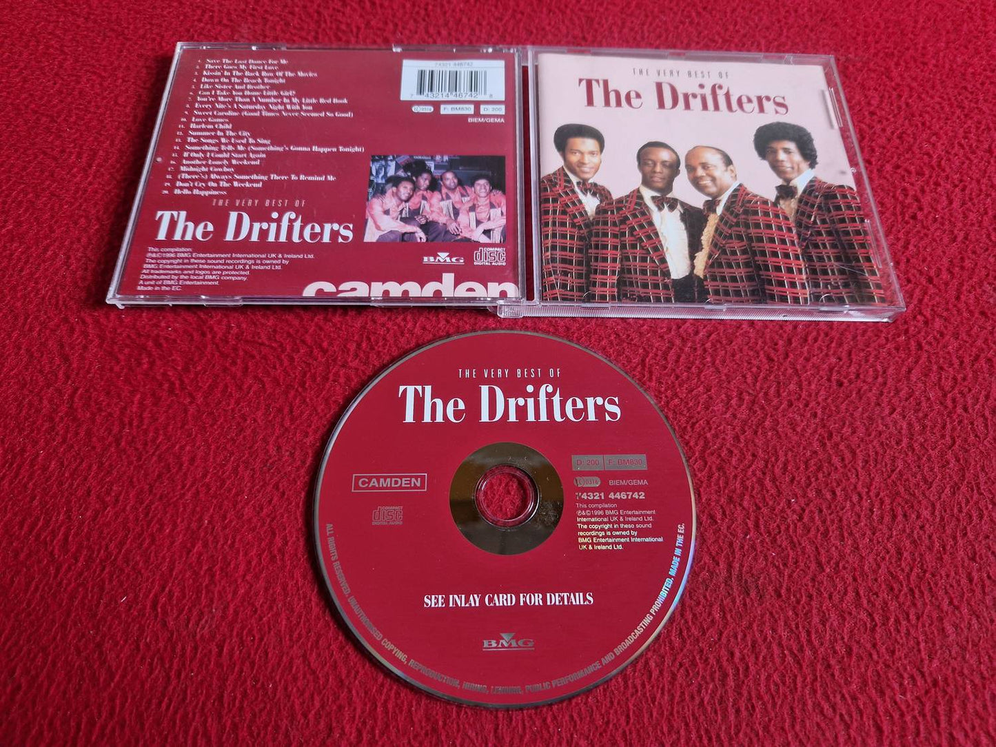 THE DRIFTERS THE VERY BEST OF CD