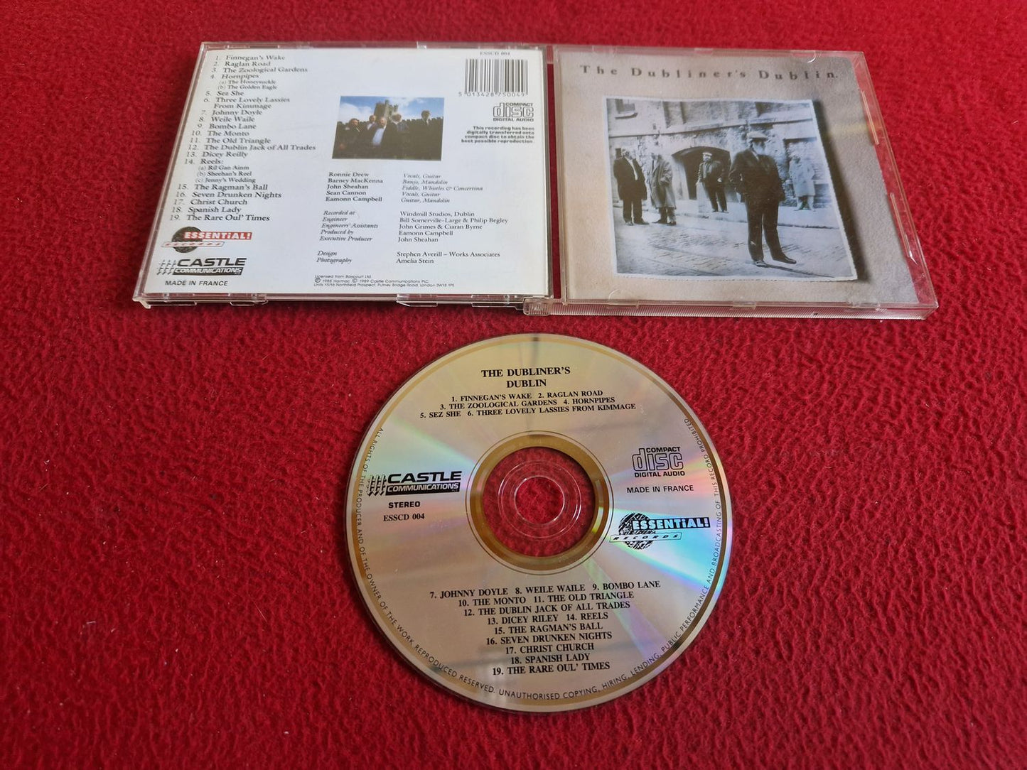 THE DUBLINER'S DUBLIN CD