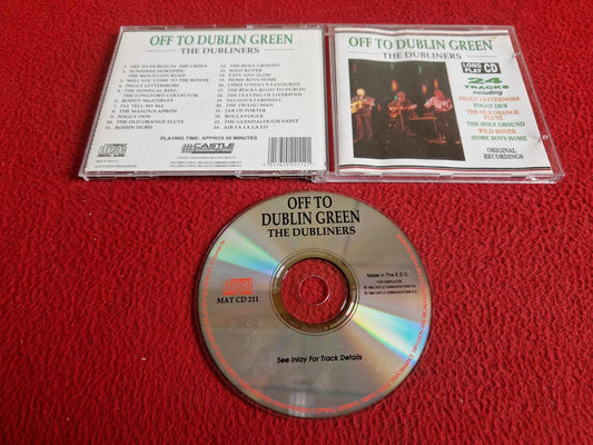 THE DUBLINERS OFF TO DUBLIN GREEN CD