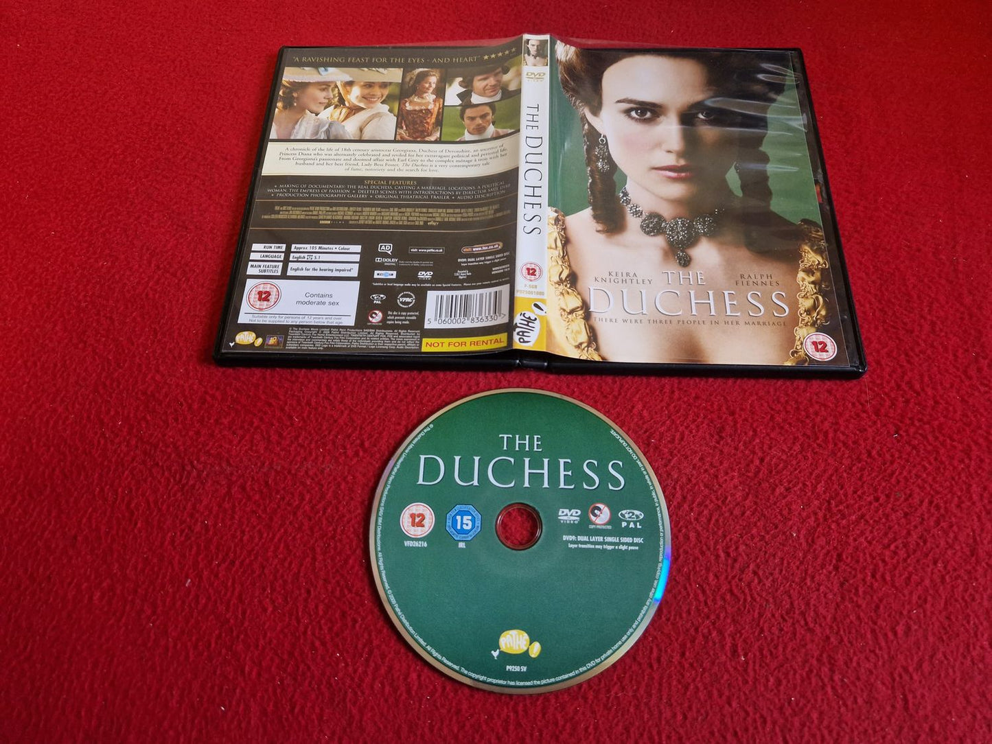 THE DUCHESS DVD