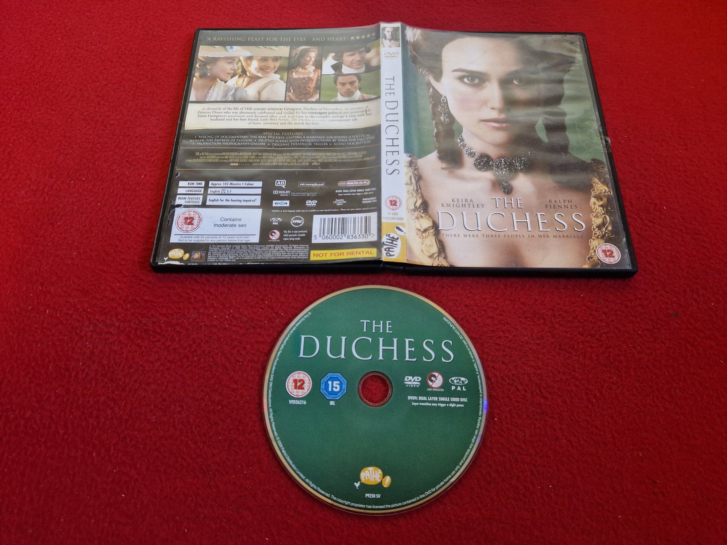 THE DUCHESS DVD