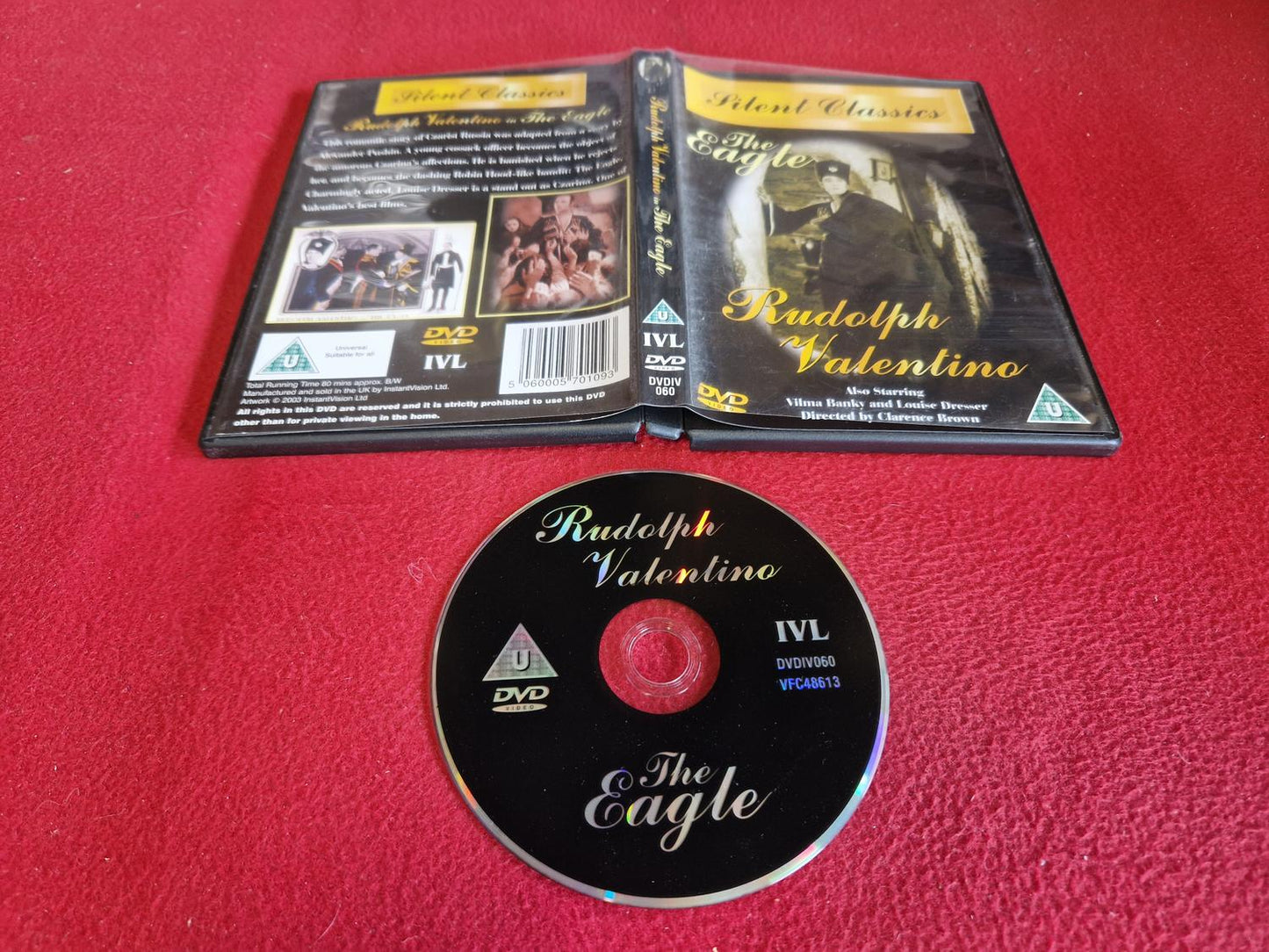 THE EAGLE [ RUDOLPH VALENTINO ] [ SILENT CLASSICS ] till DVD