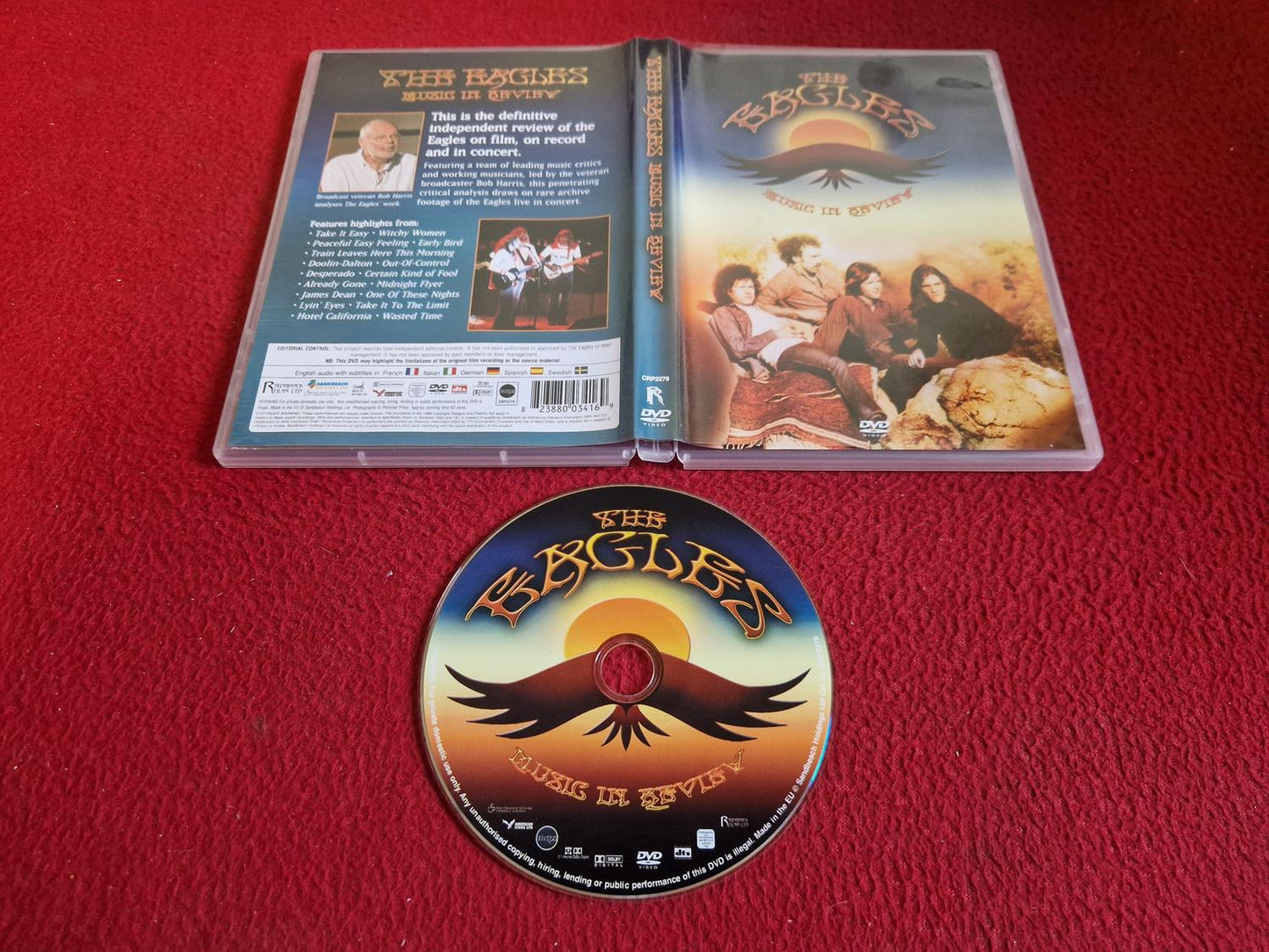 THE EAGLES MUSIC IN REVIEW DVD
