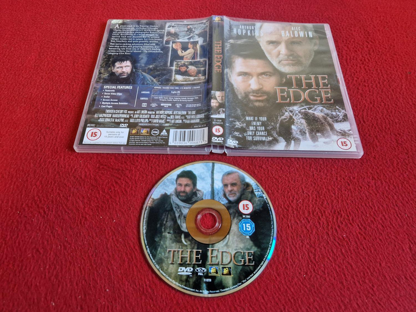 THE EDGE DVD