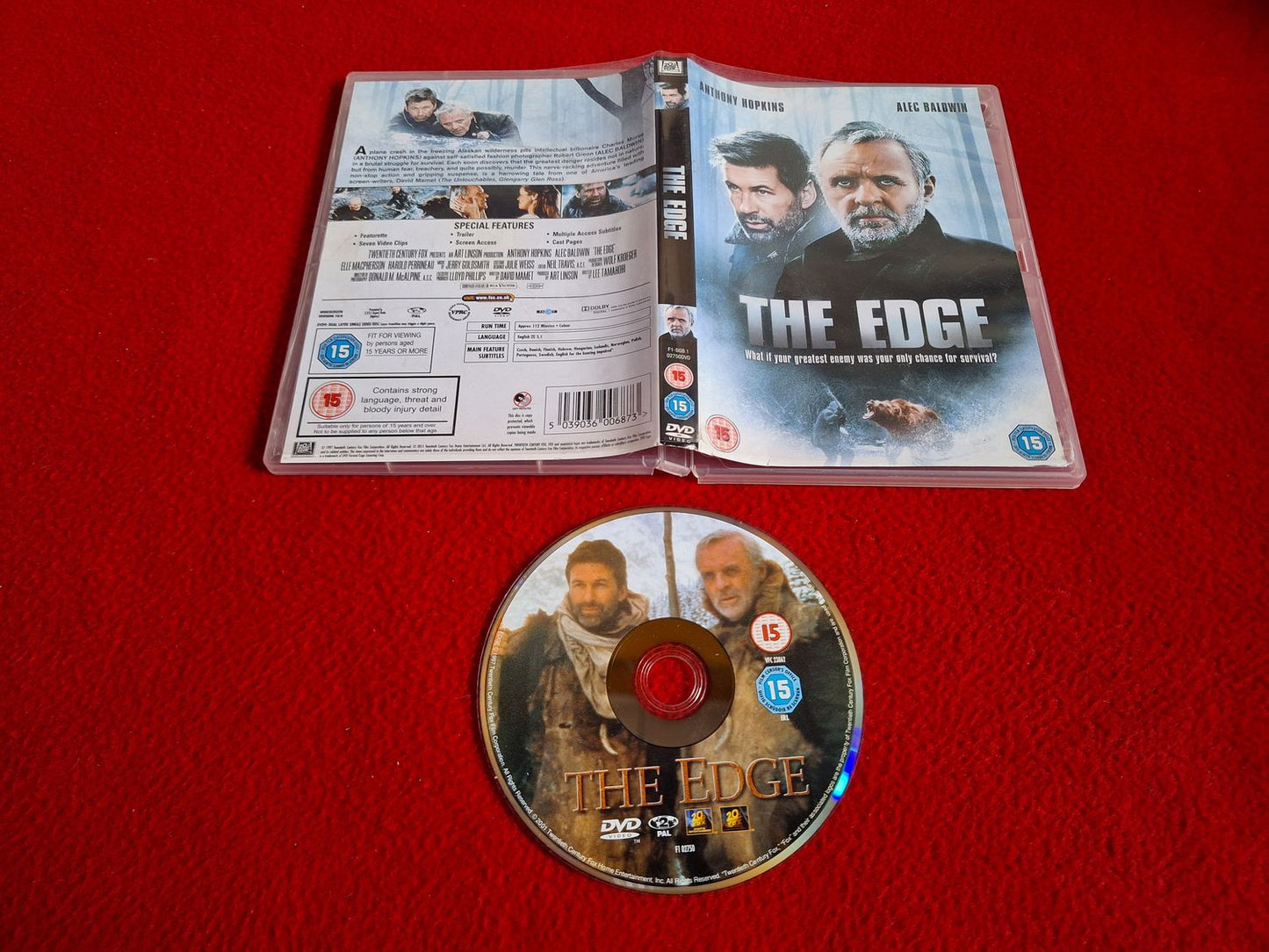 THE EDGE DVD