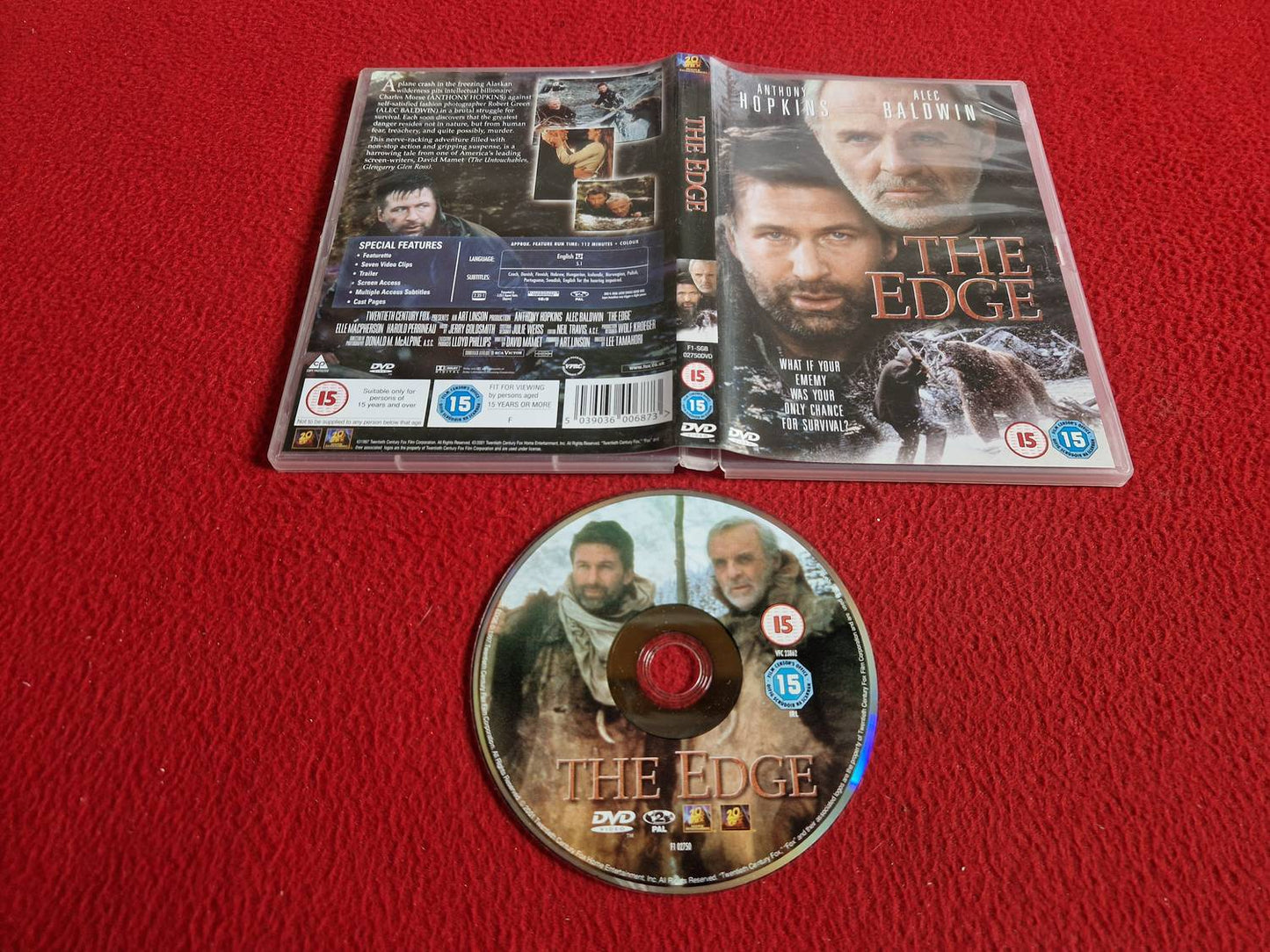 THE EDGE [ SVENSK TEXT ] DVD