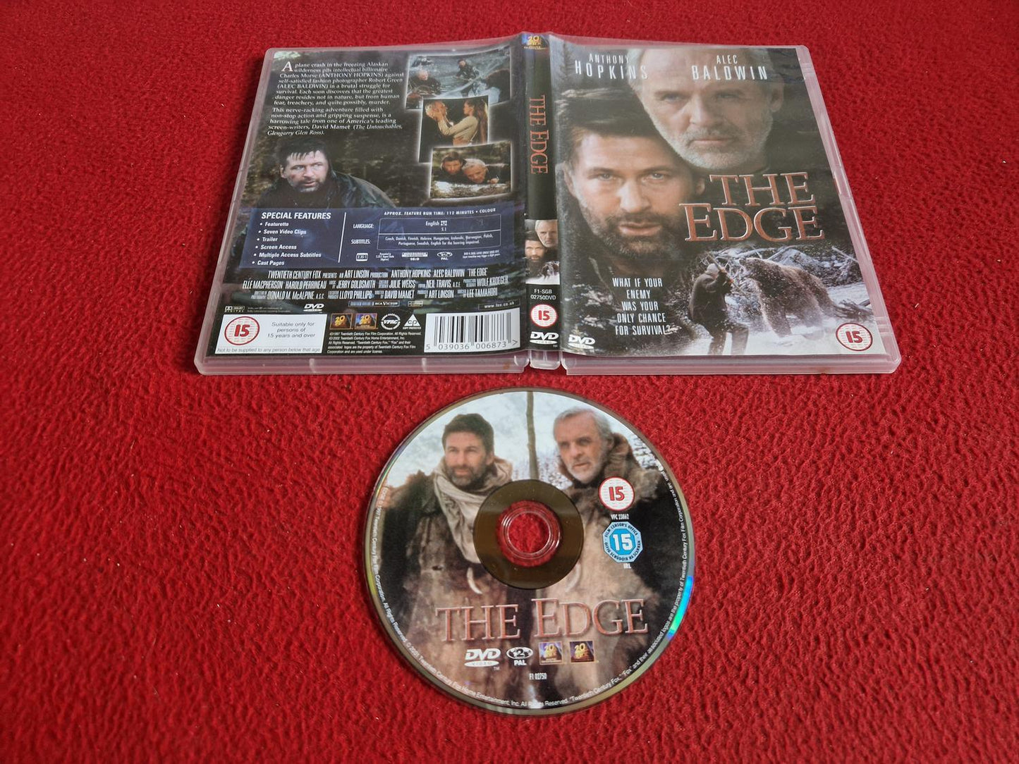 THE EDGE [ SVENSK TEXT ] DVD