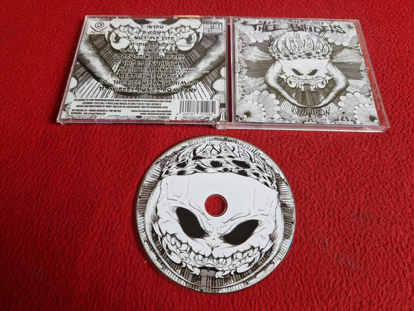 THEE INFIDELS EVILUTION CD
