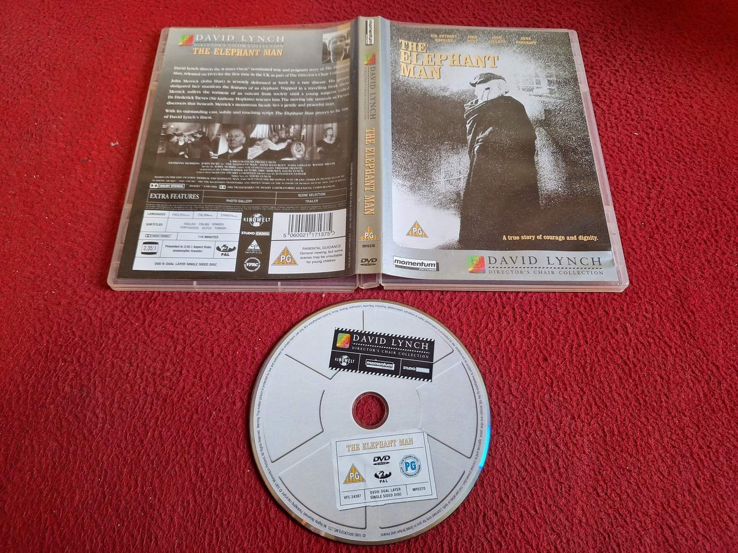 THE ELEPHANT MAN DVD