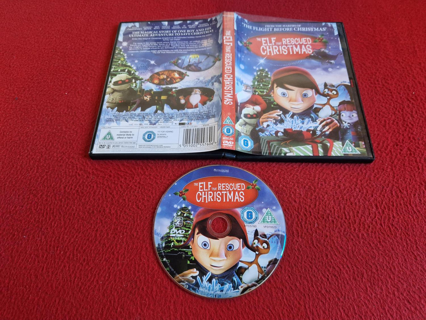 THE ELF THAT RESCUED CHRISTMAS DVD