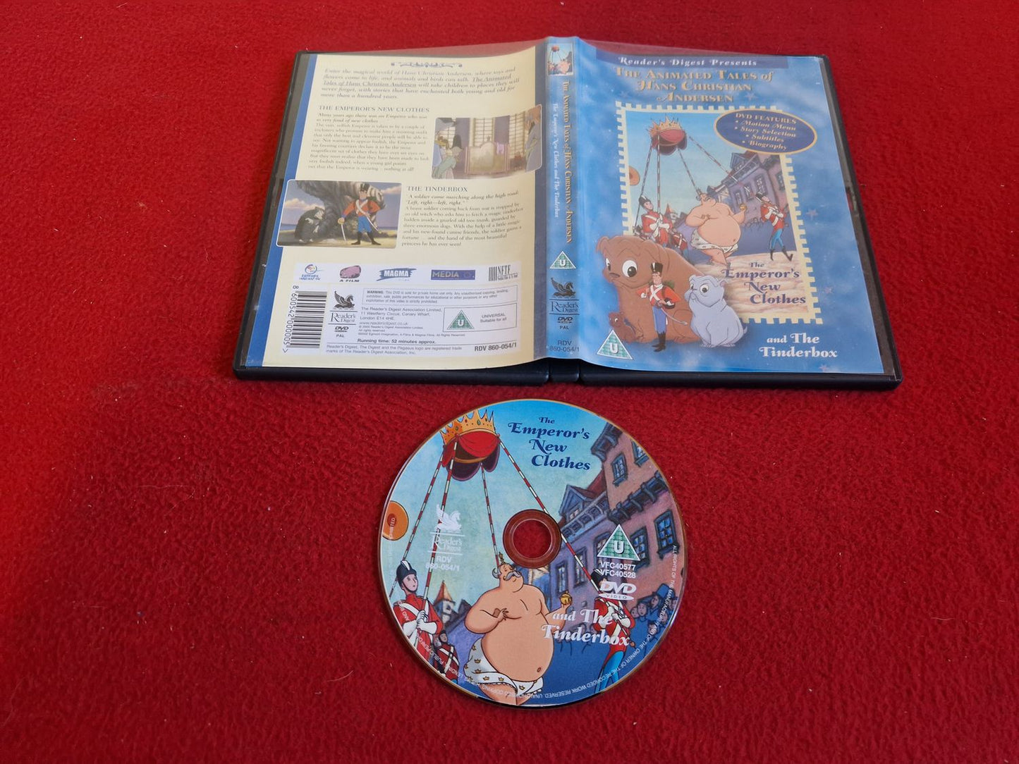 THE EMPEROR'S NEW CLOTHES DVD