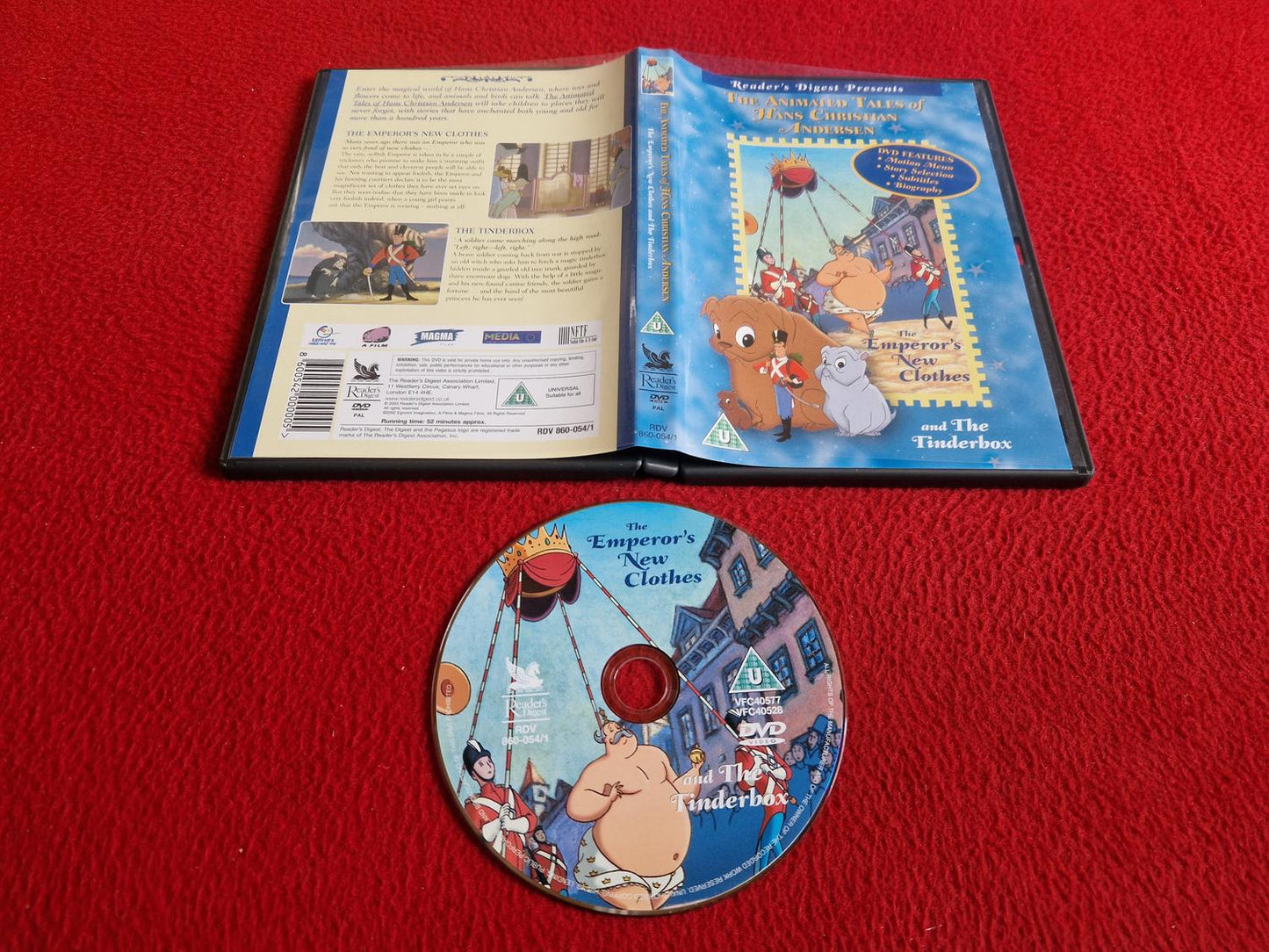 THE EMPERORS NEW CLOTHES / THE TINDERBOX [ HC ANDERSEN ] DVD