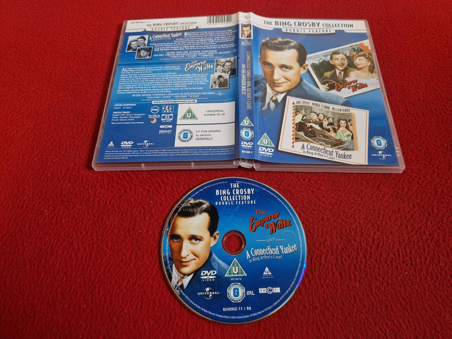 THE EMPEROR WALTZ / A CONNECTICUT YANKEE DVD