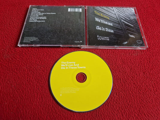 THE ENEMY WE'LL LIVE AND DIE IN THESE TOWNS CD