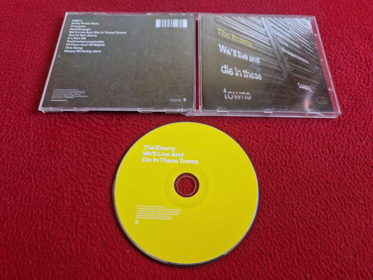 THE ENEMY WE'LL LIVE AND DIE IN THESE TOWNS CD
