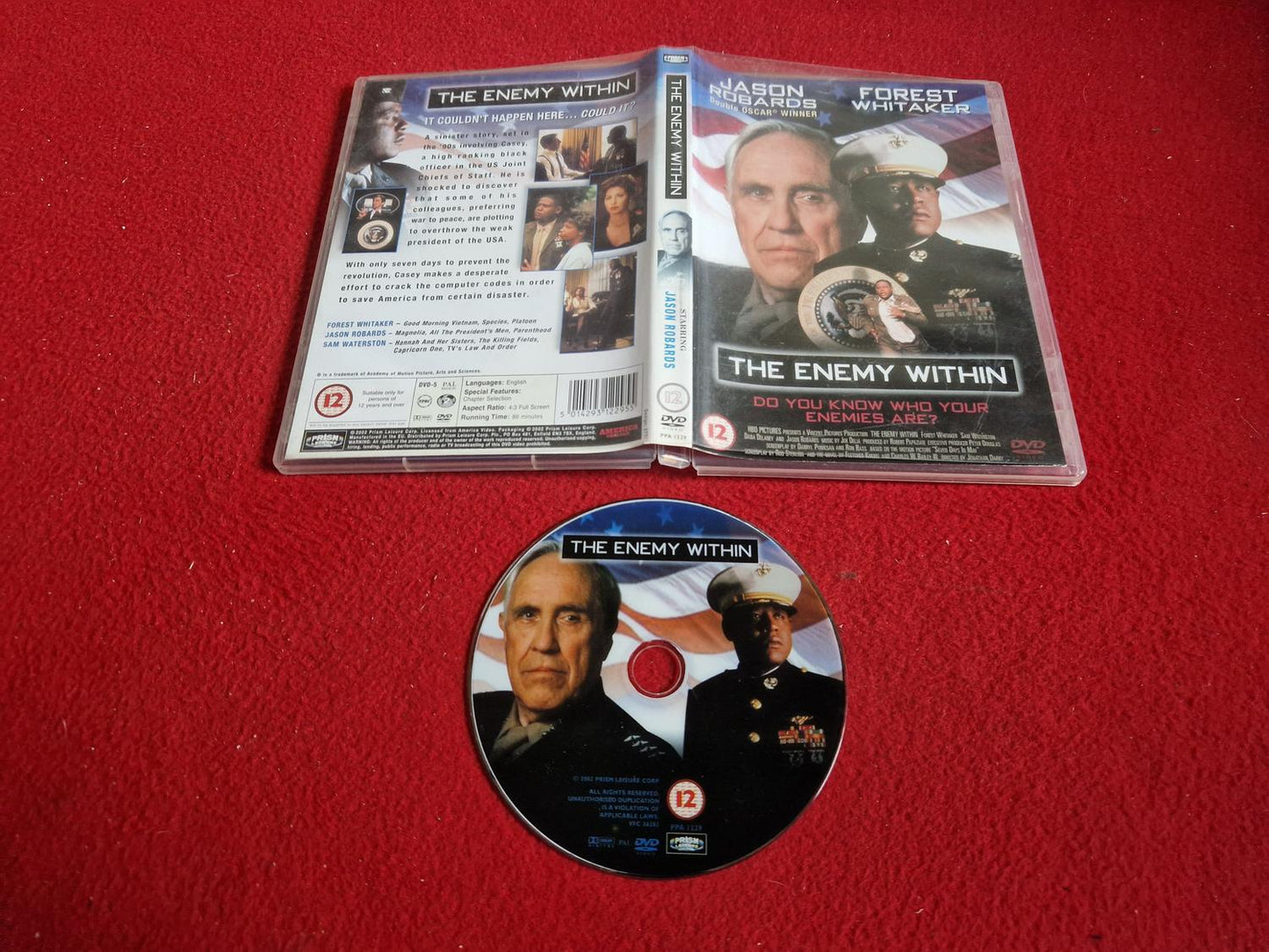 THE ENEMY WITHIN DVD