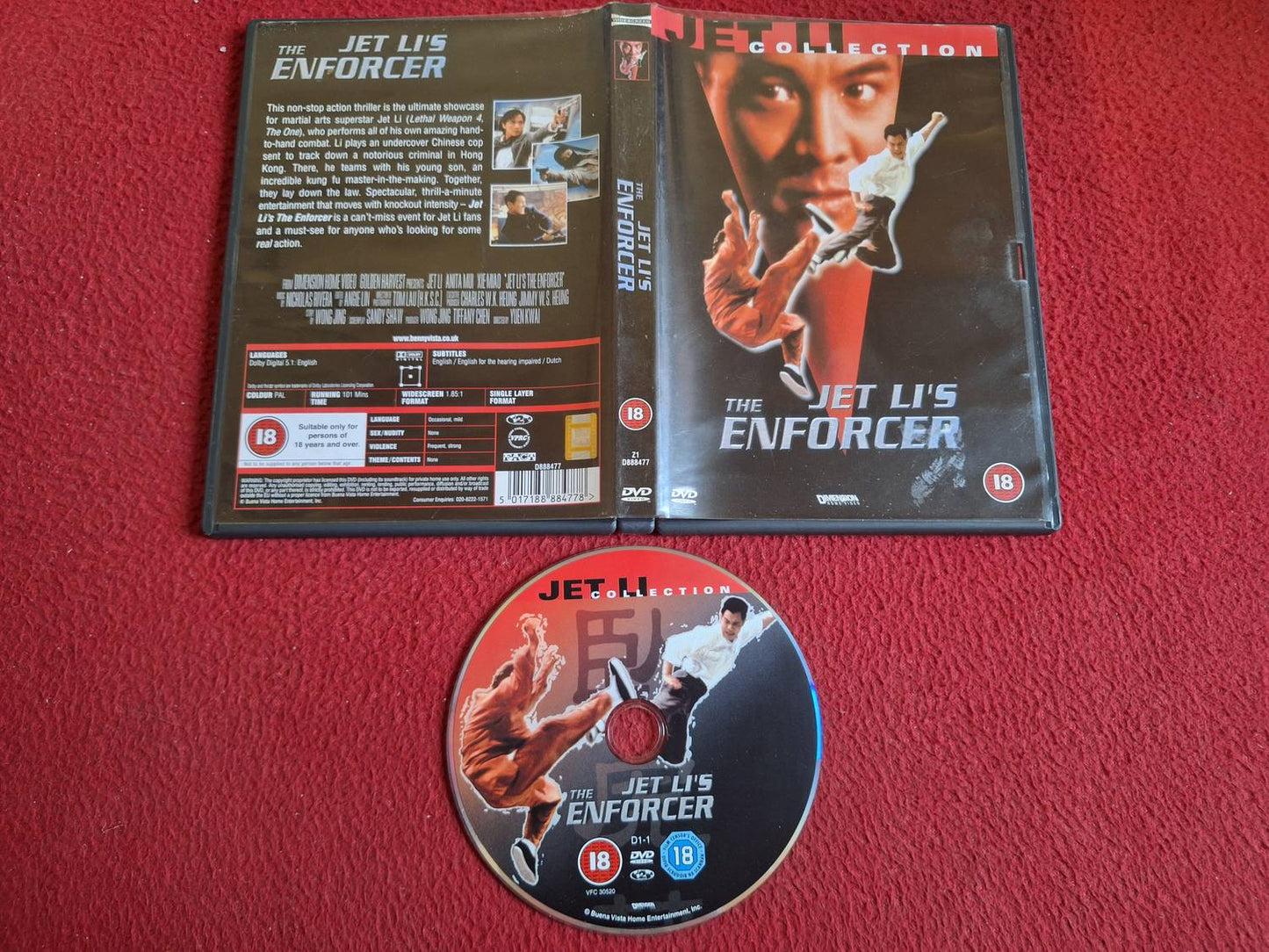 THE ENFORCER DVD