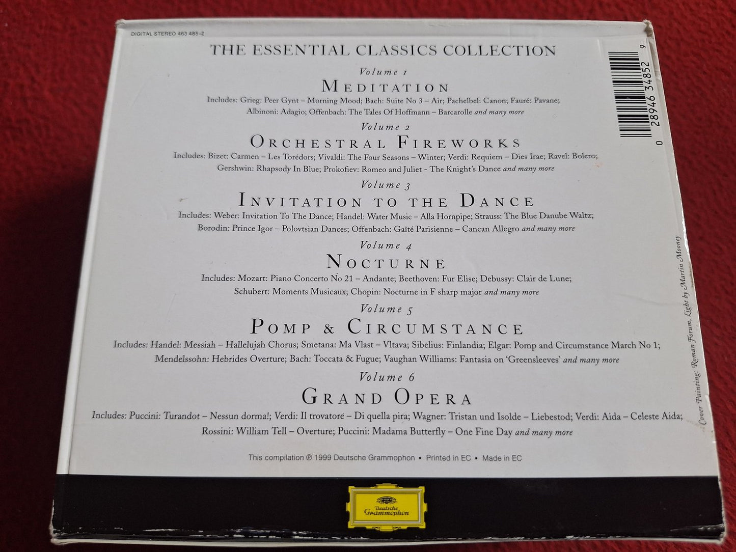 THE ESSENTIAL CLASSICS COLLECTION - MEDITATION / GRAND OPERA mfl CD BOX