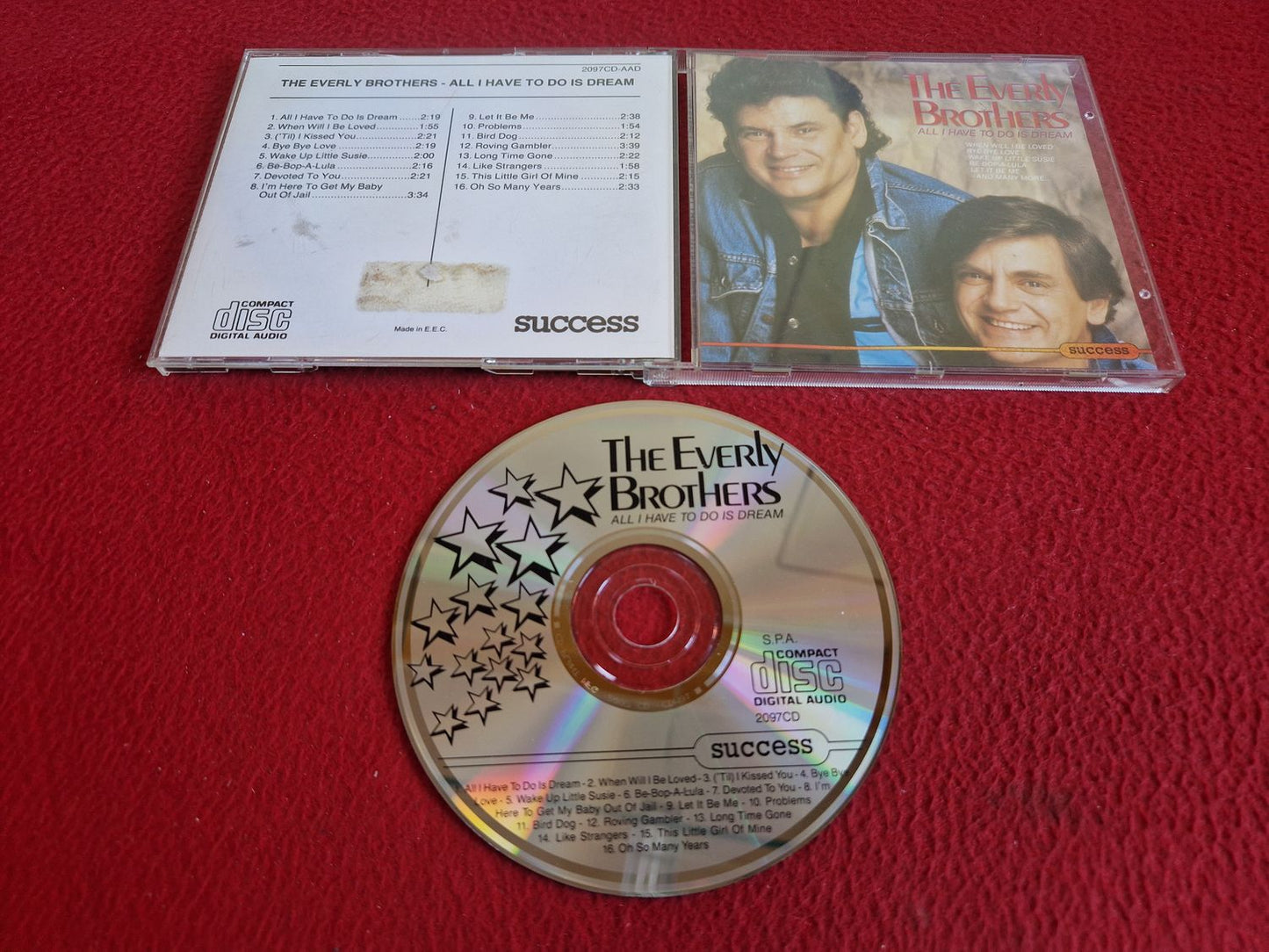 THE EVERLY BROTHERS ALL I HAVE TO DO IS DREAM CD