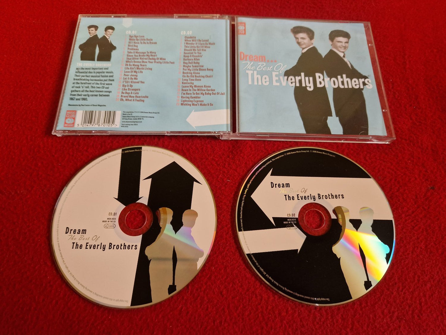 THE EVERLY BROTHERS DREAM THE BEST OF CD
