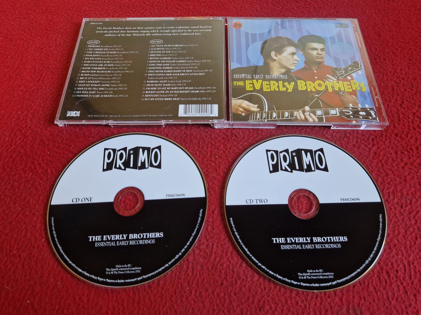 THE EVERLY BROTHERS ESSENTIAL EARLY RECORDINGS CD