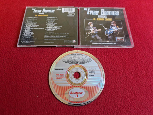 THE EVERLY BROTHERS HIGHLIGHTS THE REUNION CONCERT CD