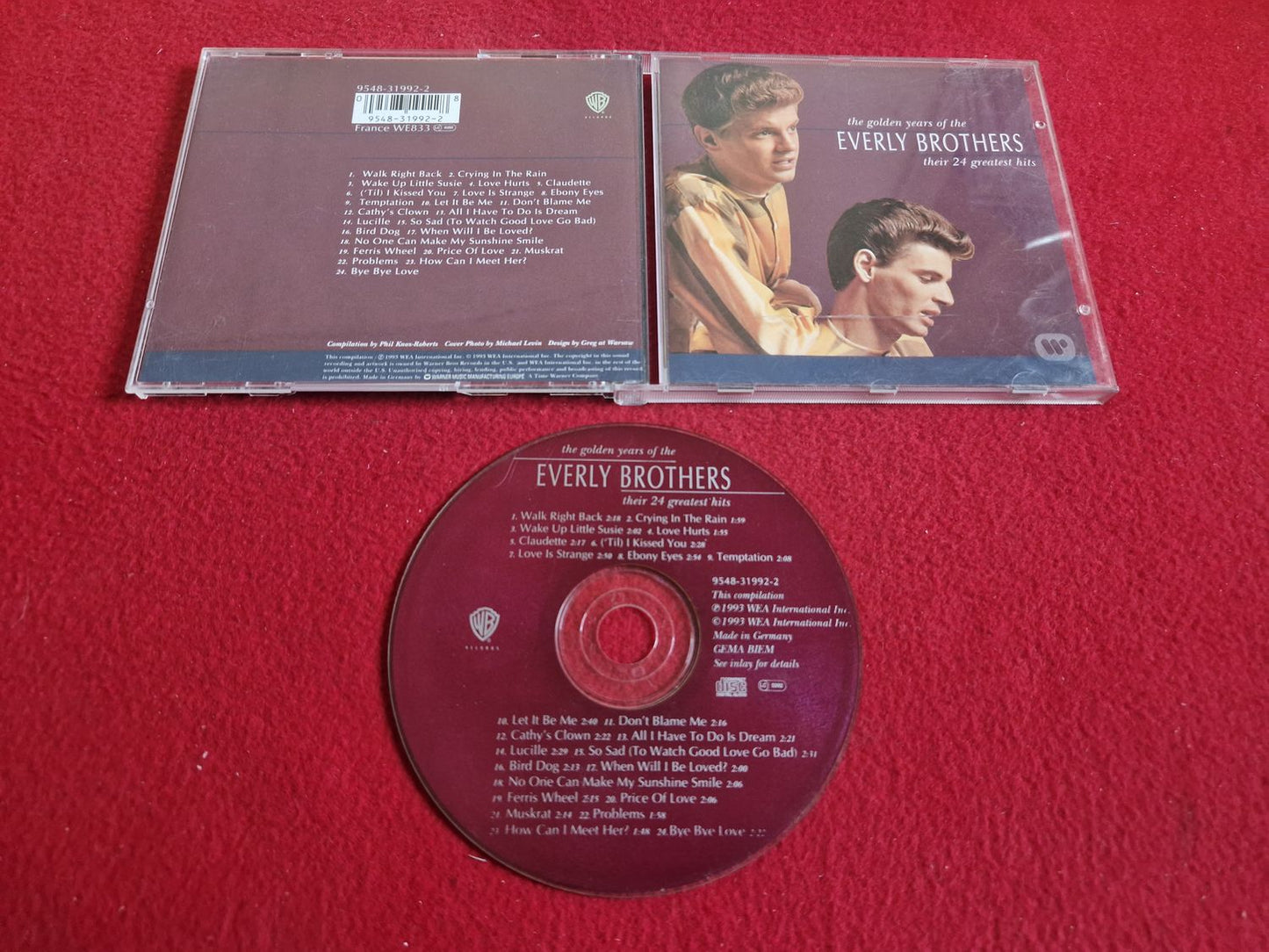 THE EVERLY BROTHERS THE GOLDEN YEARS OF till CD