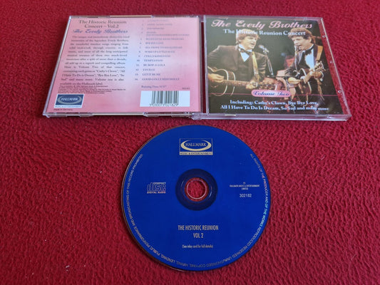 THE EVERLY BROTHERS THE HISTORIC REUNION CONCERT VOLUME TWO CD