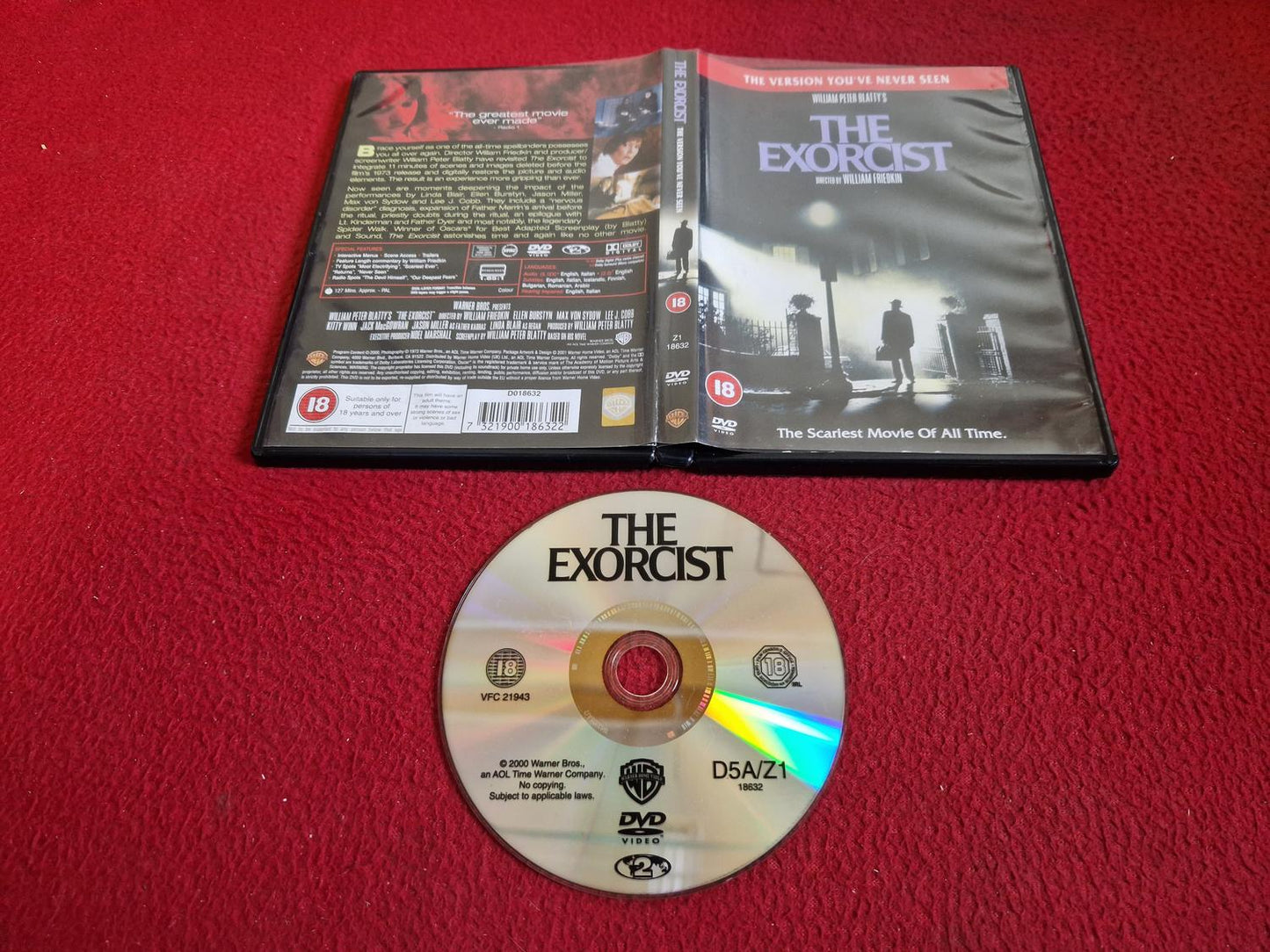 THE EXORCIST DVD